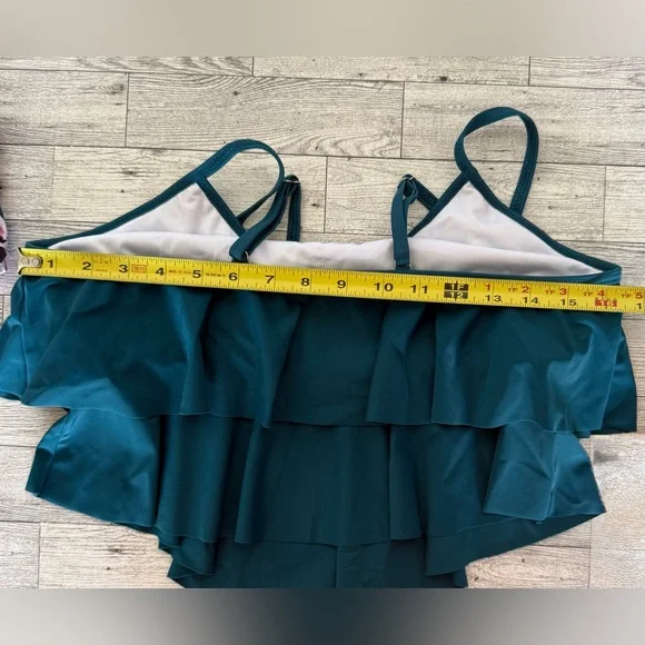 Women’s Tankini 2 piece Swimsuit (High waisted) Size Large NWOT - Picture 13 of 15